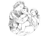 The Holy Family (An outline by Dickenson based on a picture by Raphael)